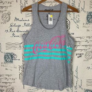 Coca-Cola Graphic Razorback Tee Size Medium NWT